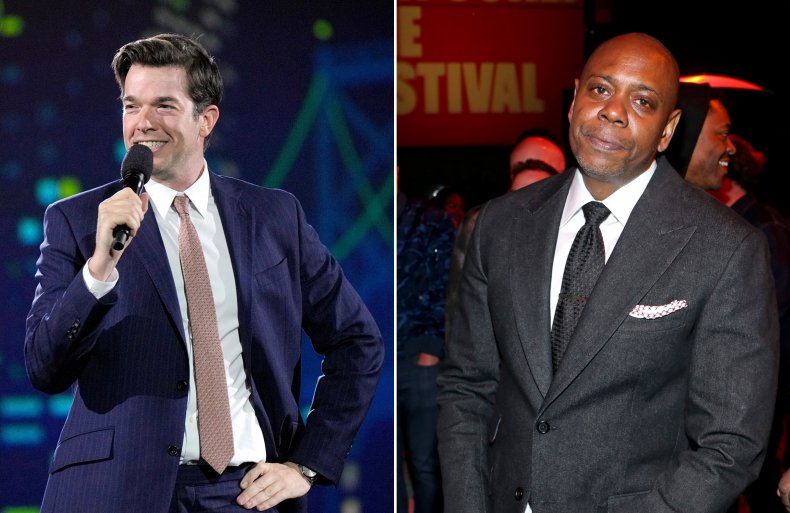 John Mulaney and Dave Chappelle comp