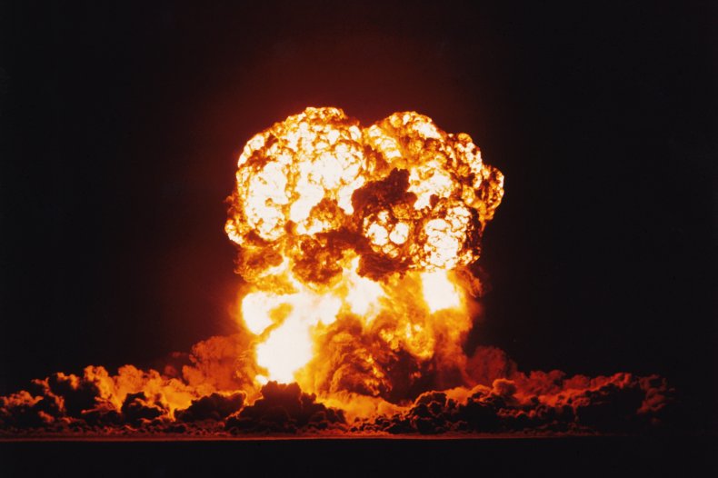 Atomic bomb detonation