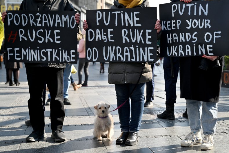 Vladimir Putin anti-war protests Russia