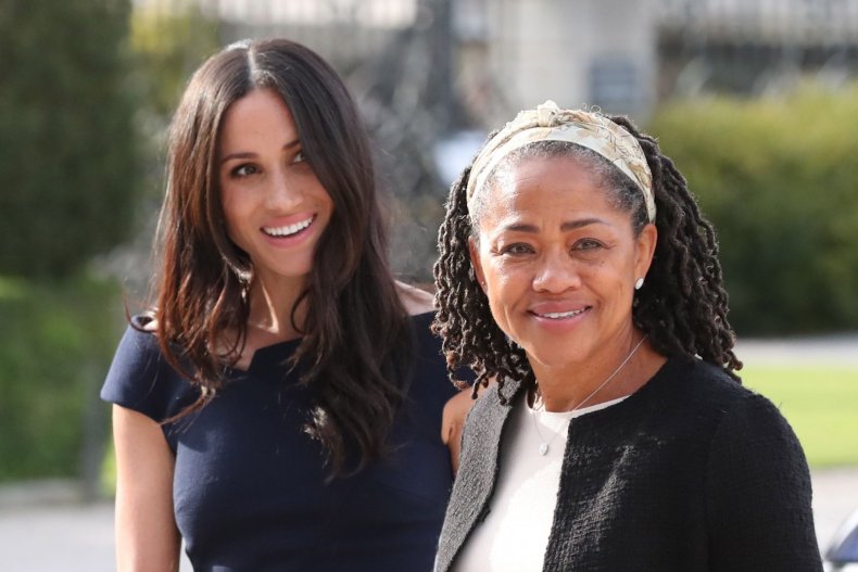 Meghan Markle and her Mother Doria
