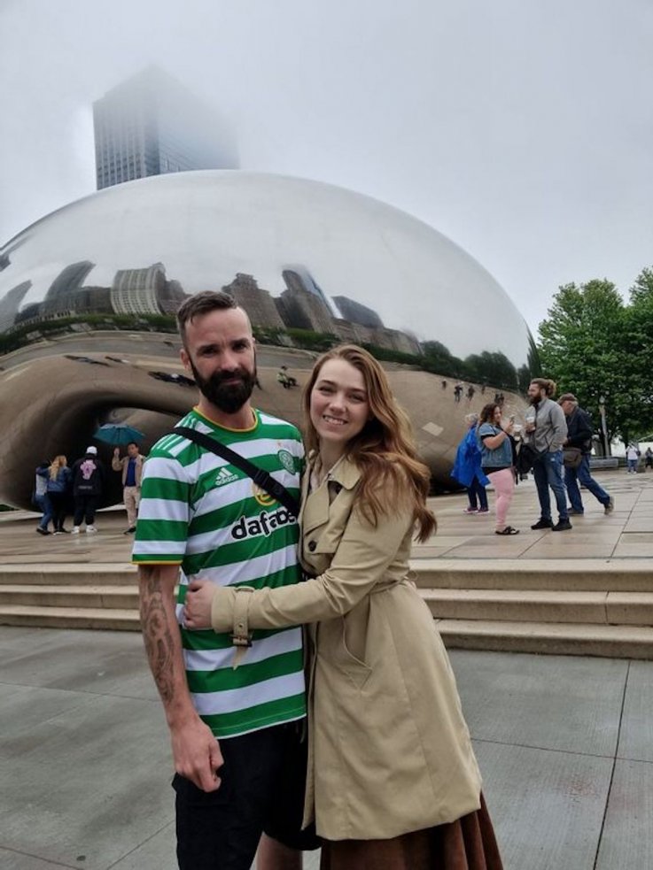 Paddy Campbell and Bridget Kelly in Chicago