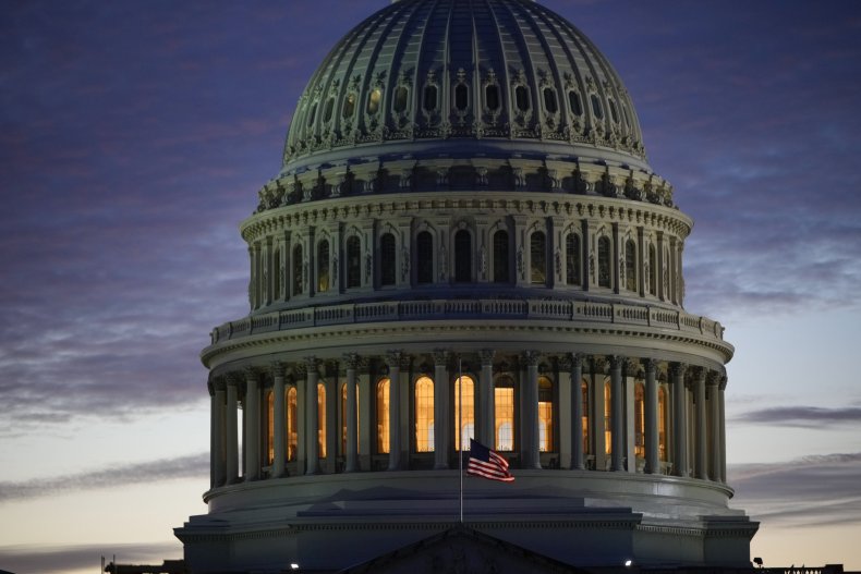 A view of the U.S. Capitol