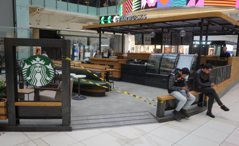 Closed Russian Starbucks