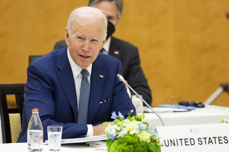 Le président Joe Biden au Japon