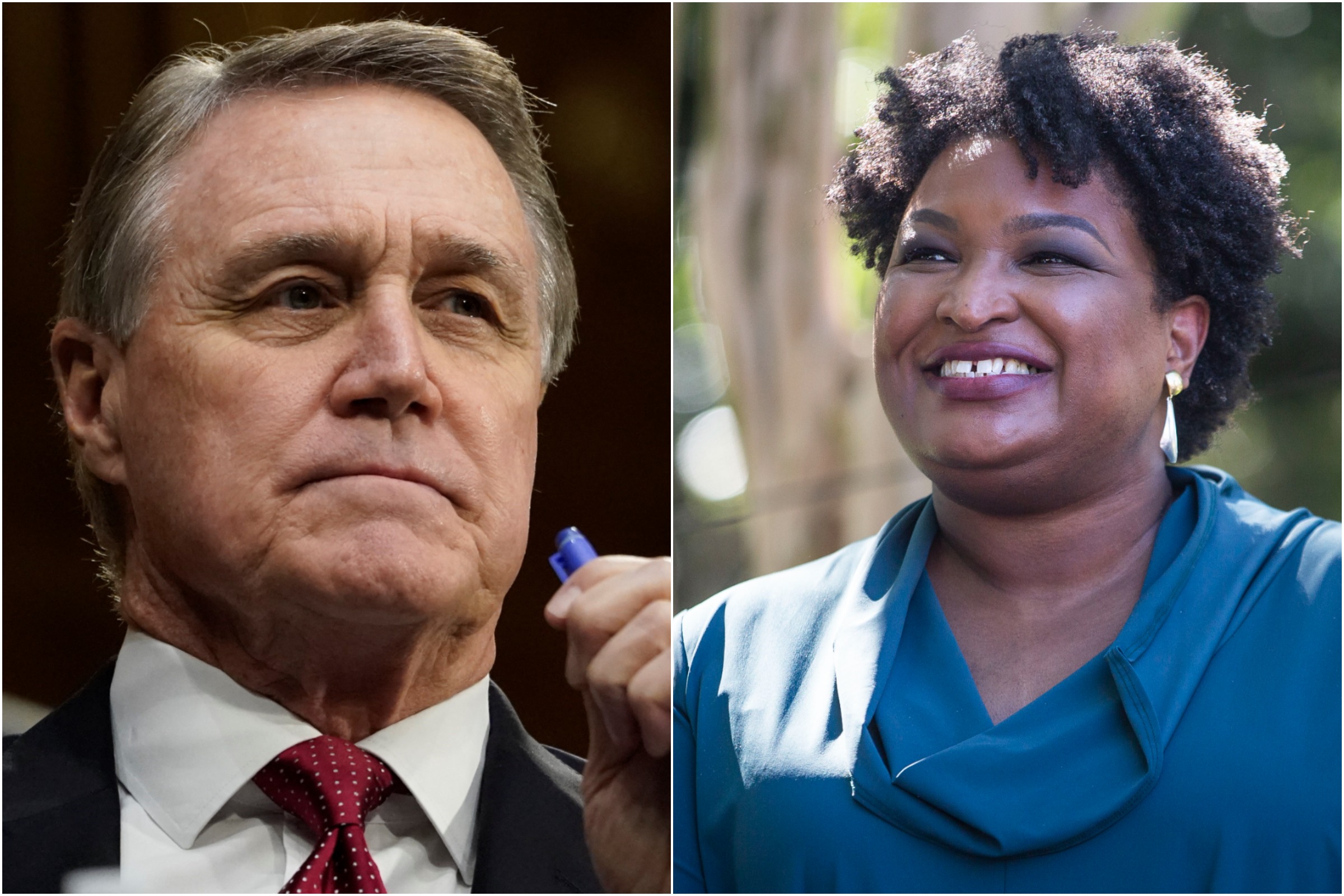 David Perdue Doubles Down on 'Racist' Stacey Abrams Remarks in TV Interview