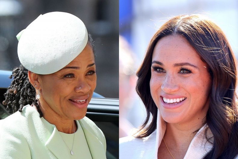 Meghan Markle and Doria Ragland