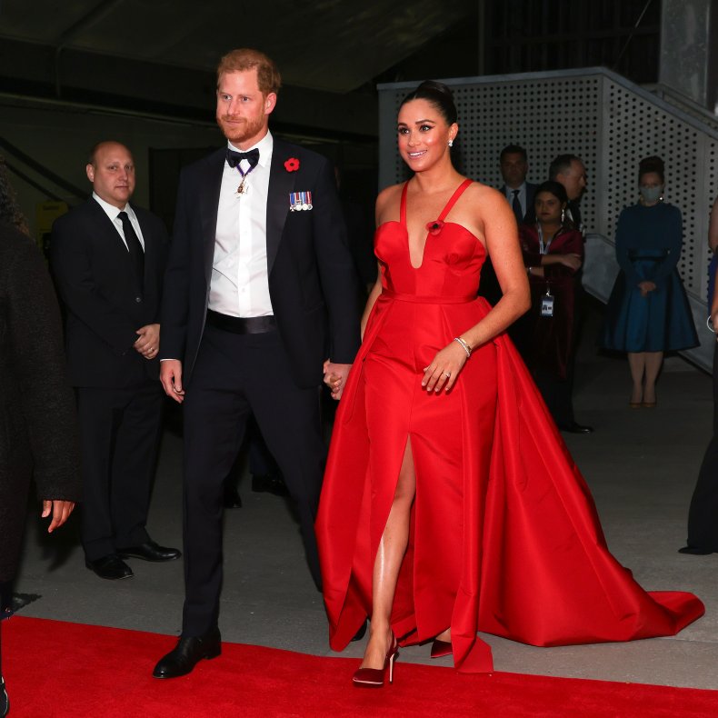 Meghan and Harry at Intrepid Museum