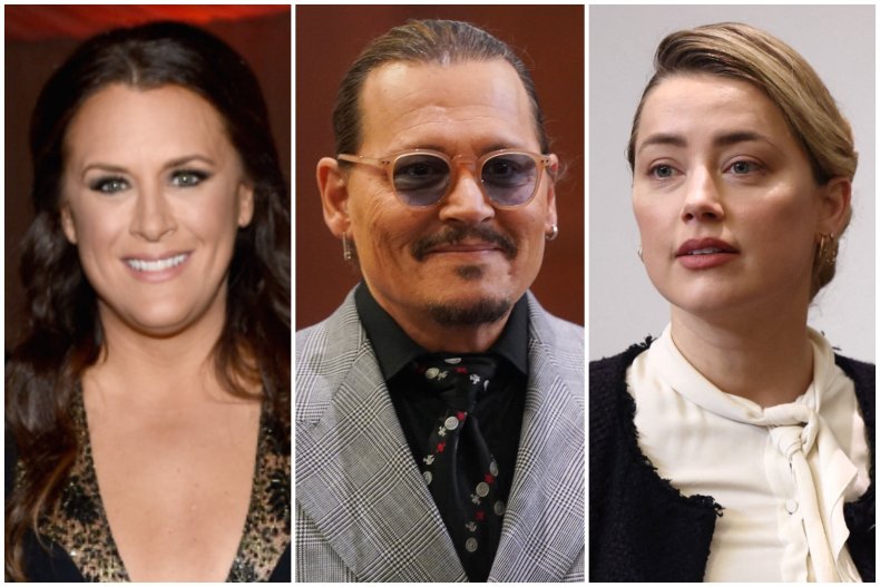 Jennifer Howell, Johnny Depp, Amber Heard