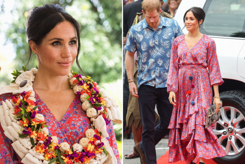 Meghan Markle Figue Fiji Floral Dress