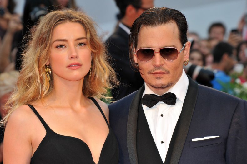 Amber Heard and Johnny Depp