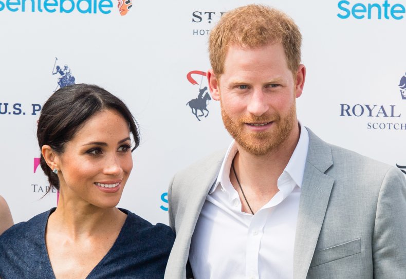Meghan and Harry at the Polo