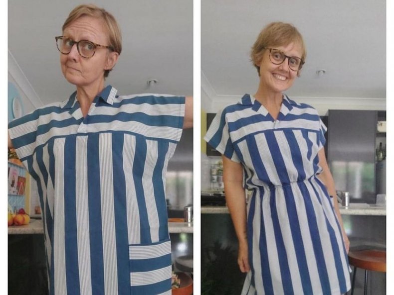 Nadine Stephens thrift shopper