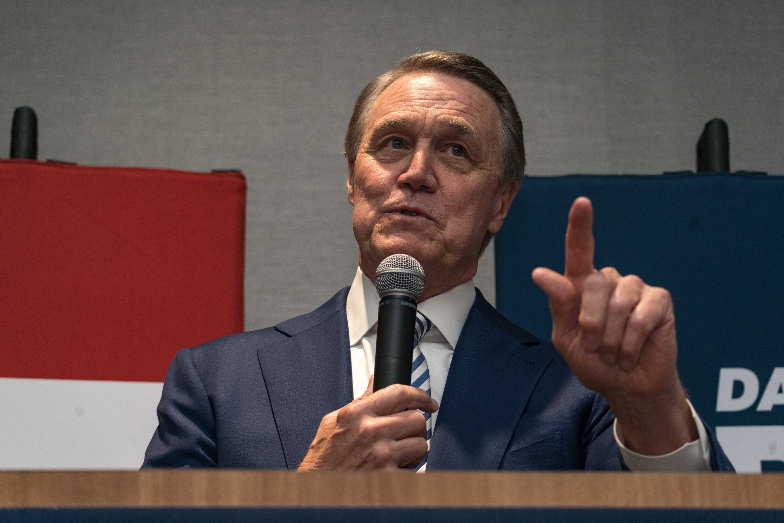 David Perdue Throws Support Behind Trump's Rival After Massive Primary Loss