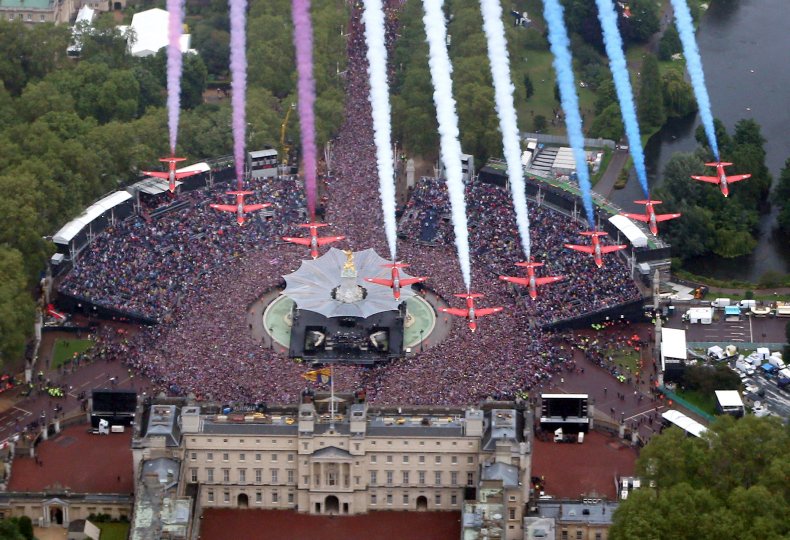 Buckingham Palace Diamond Jubilee 2012