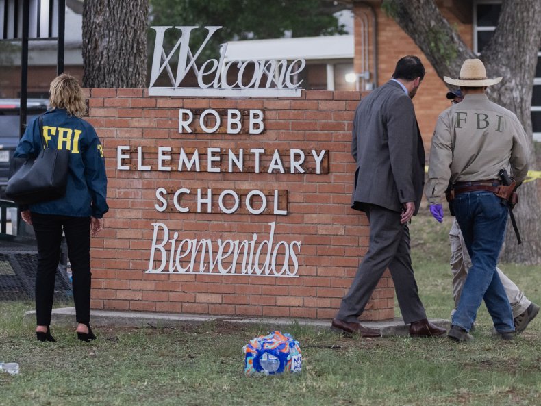 Mass Shooting Robb Elementary School 