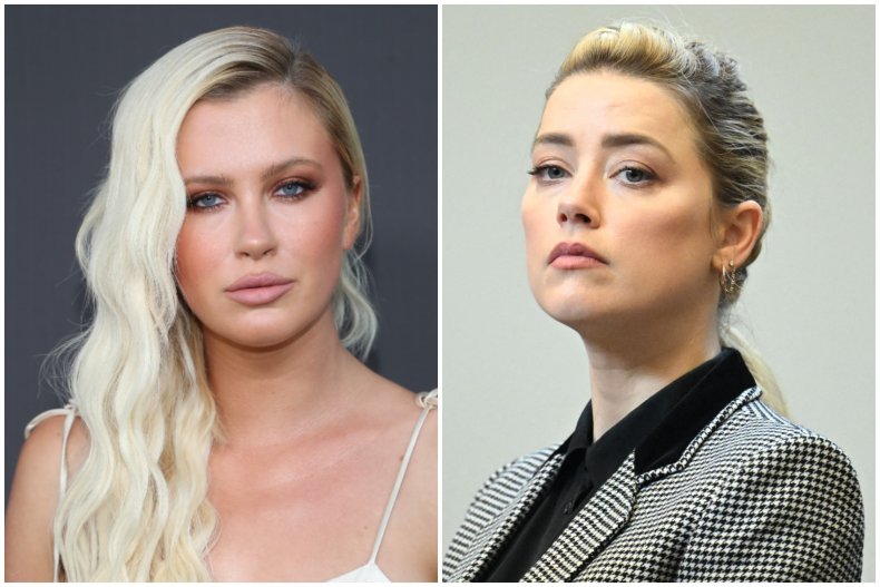 Ireland Baldwin and Amber Heard