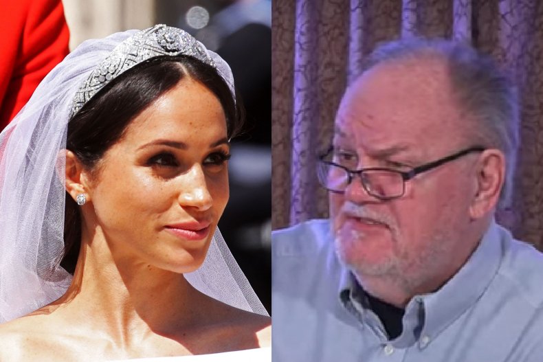 Meghan Marries Without Thomas Markle