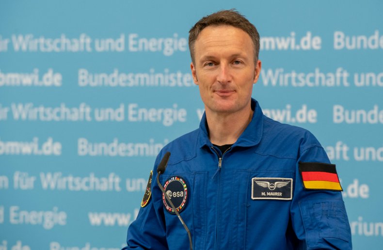 German astronaut Matthias Maurer 