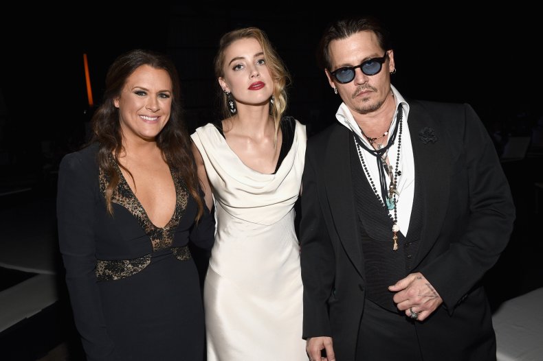 Jennifer Howell, Amber Heard, Johnny Depp