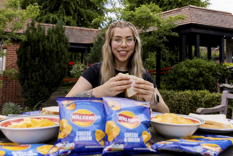 Zoe Sadler only ate potato chips