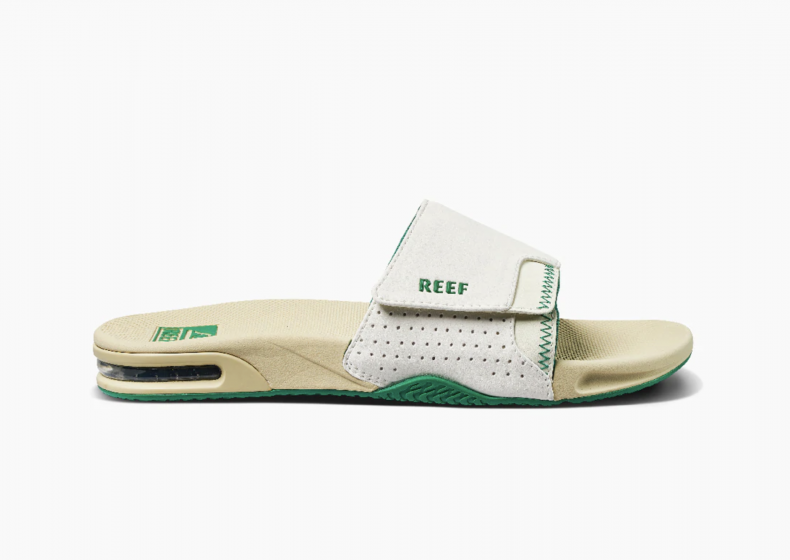 Reef Fanning Slides Retro Court