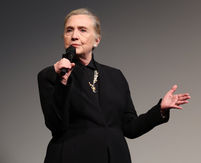 Executive Producer Hillary Rodham Clinton speaks on