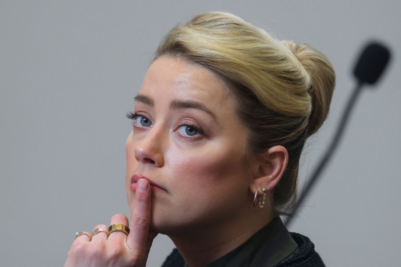 Amber Heard in court