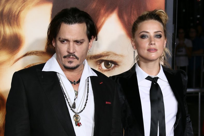 Amber Heard and Johnny Depp