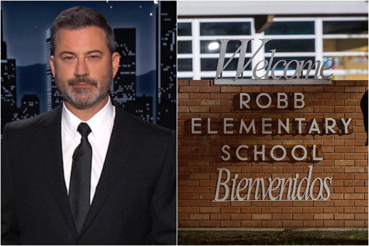 Jimmy Kimmel discussed Uvalde school shooting