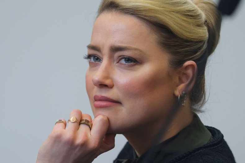Amber Heard in court