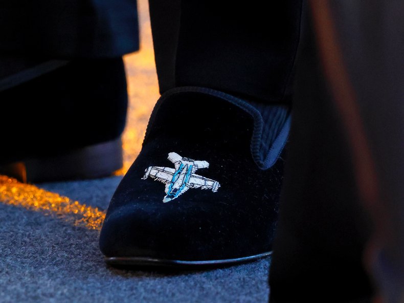 Prince William Custom Top Gun Shoes