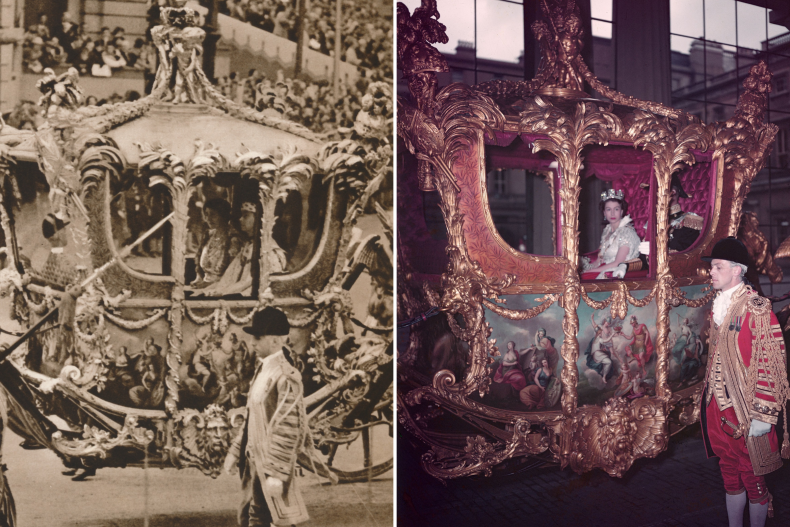 Coronation Coach George VI Elizabeth II