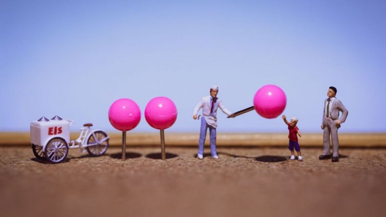Miniature scene by David Gilliver