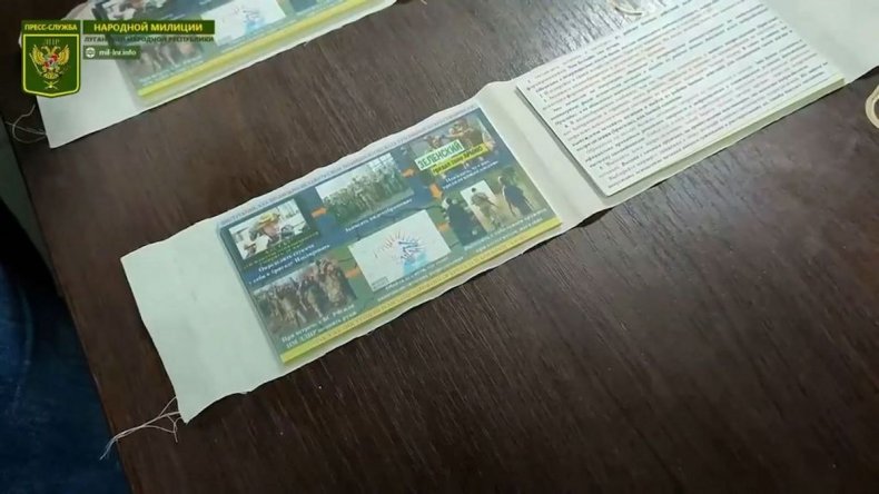 Pro-Russian leaflets urge Ukrainian surrender