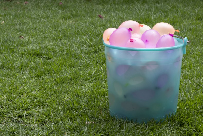 Dad hits son with water balloon Reddit