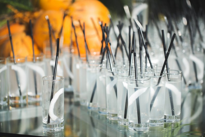 Drinks at wedding