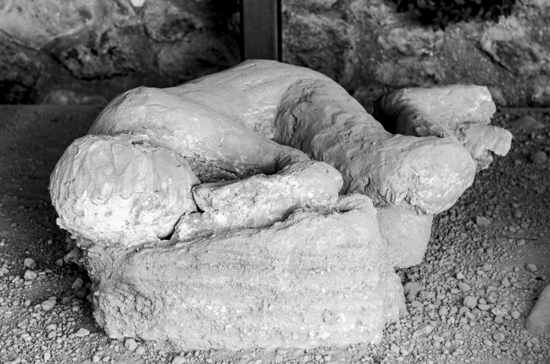 Pompeii victim