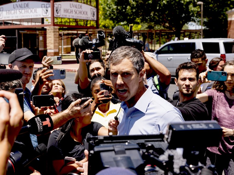 Beto O'Rourke Uvalde
