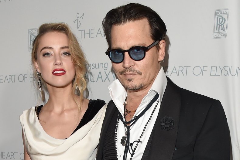 Johnny Depp and Amber Heard