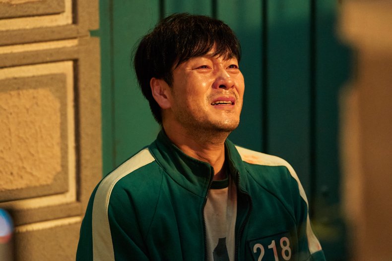 Park Hae-soo in "Squid Game" on Netflix.