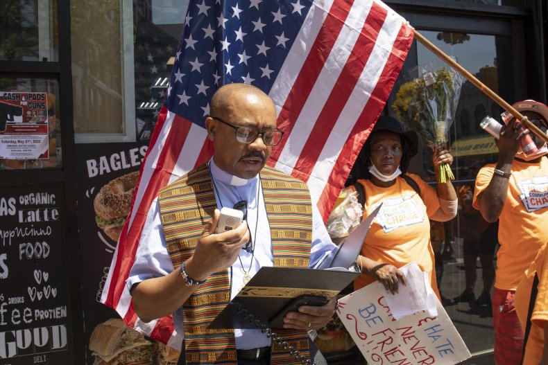 Anti gun violence march in Brooklyn