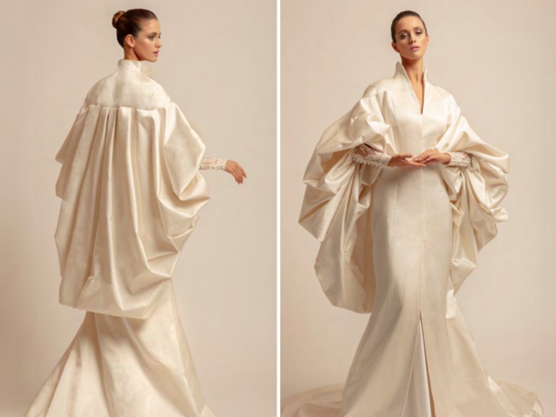 Wedding dress by Benveniste Couture