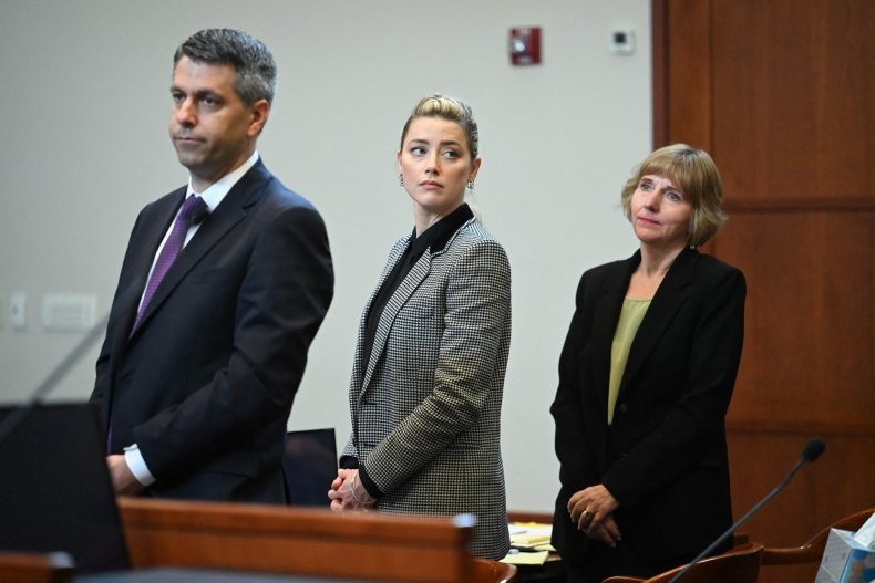 Amber Heard and her attorneys