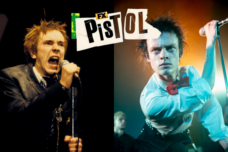 Johnny Rotten 1970s and in Pistol