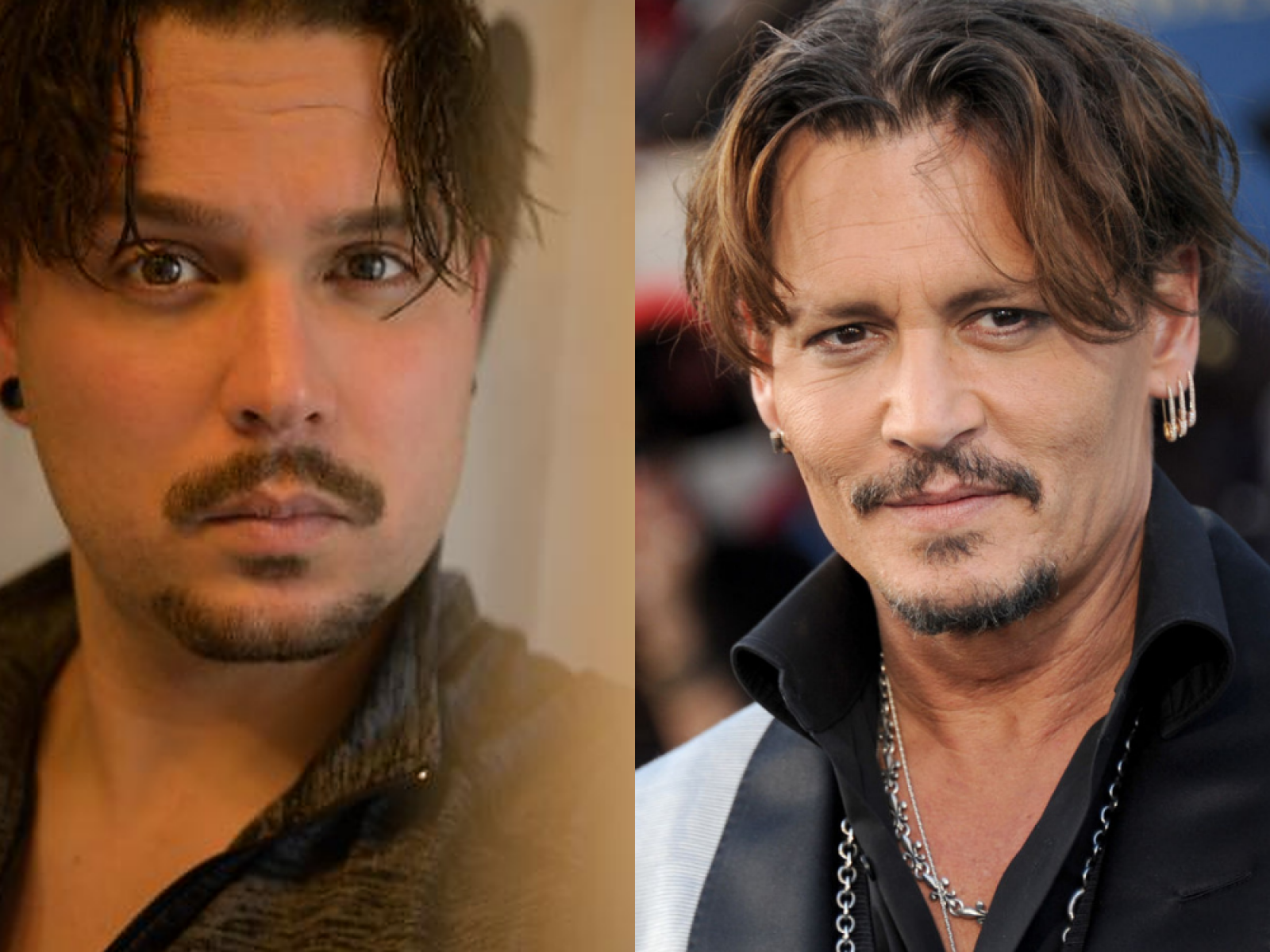 Man Discovers He's Johnny Depp's Twin After Shaving Beard: 'Deppelganger'