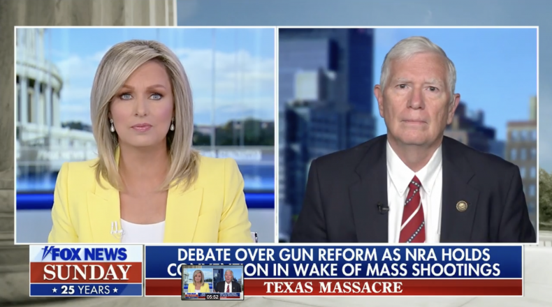 Sandra Smith and Mo Brooks