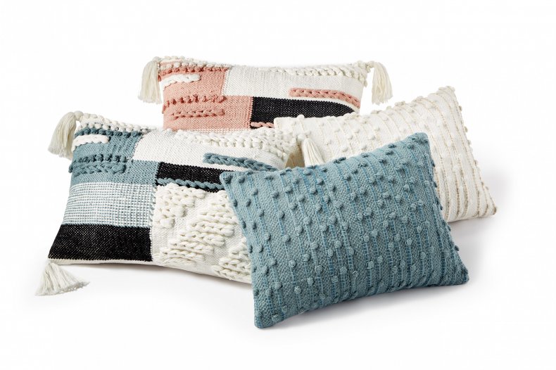  Lush Décor Woven Decorative Pillows