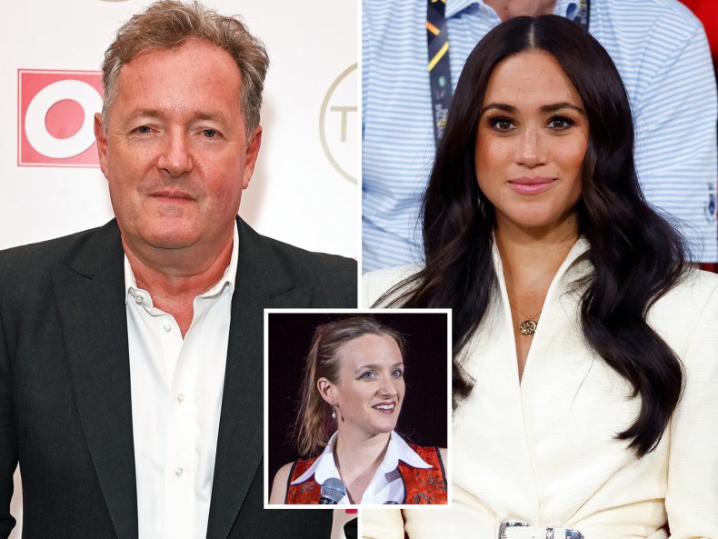 Piers Morgan and Meghan Markle 