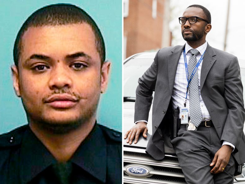 Sean Suiter and Jamie Hector