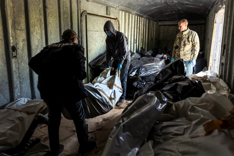 Russia Ukraine death troops